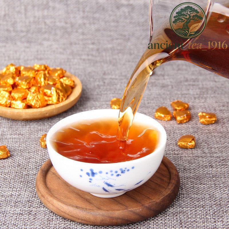 500g Yunnan Pu'er Tea Ripe Tea Tea Paste Aged Pu Erh Tea