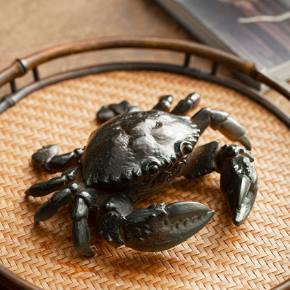 Color Change Resin Crab Tea Pet 14.4cm Tea Ceremony Tea Set Accessories Tea Play