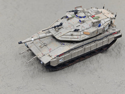 3D Printed 1/72 Israel Mekawa 4M Main Battle Tank Finished Product