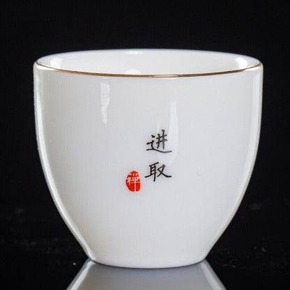 one cup porcelain master cup of tea 55ml Zen style ceramic kungfu tea cup China