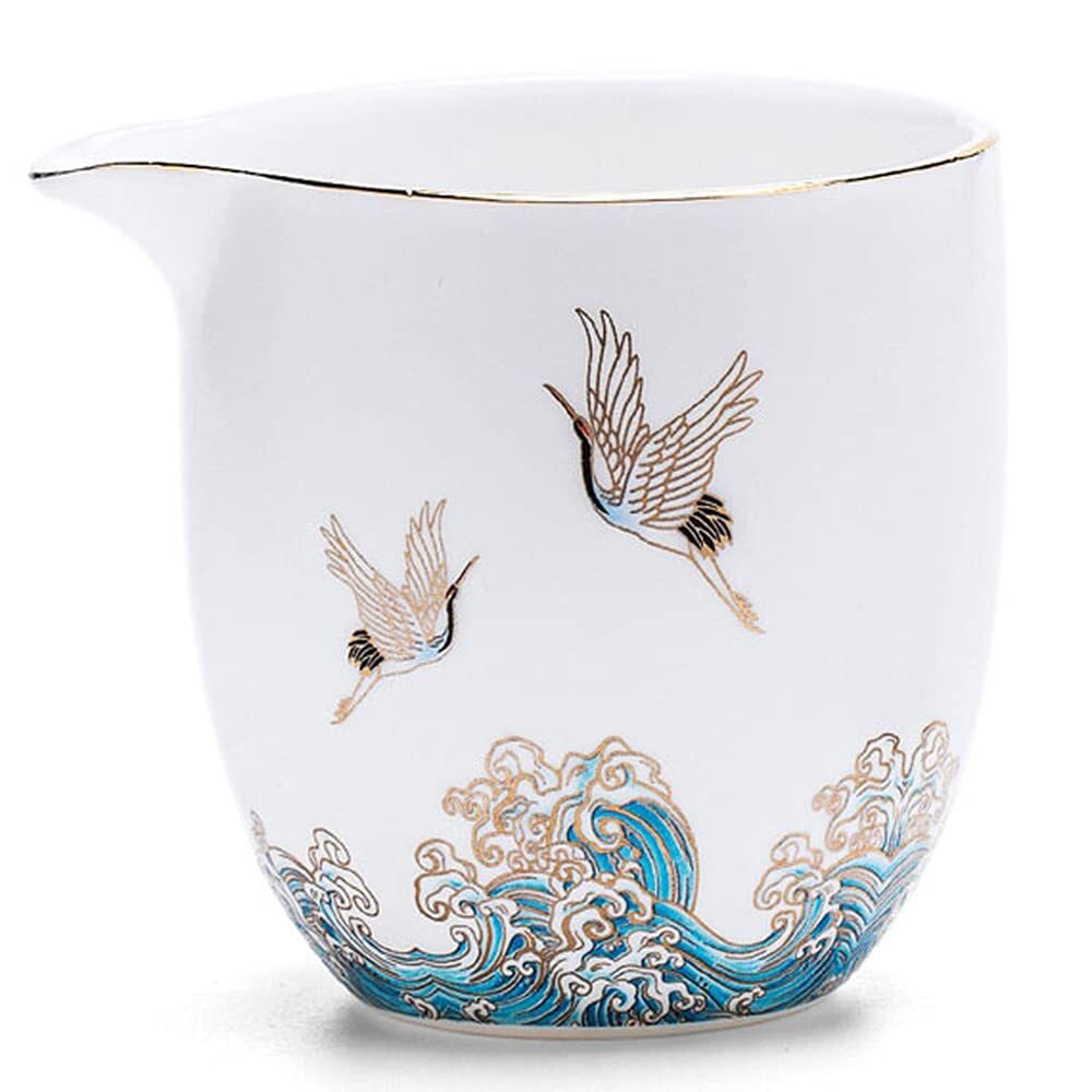 165ml Chinese Porcelain Fair Cup Tea Sea Tea Set Kung Fu Tea