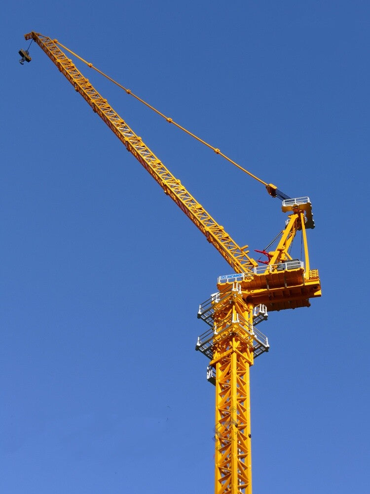 1:100 XCMG XGTL 180 Tower Crane Constuction Machine Equipment Diecast Model