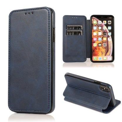Wallet PU Leather Flip Phone Case for iPhone 17 Plus Pro Max Air/16/15/Samsung