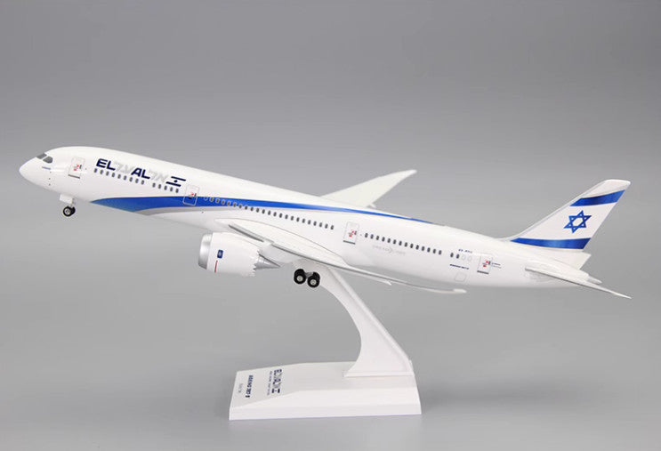 32CM 1:200 Risesoon EI AI Boeing 787-9 Passenger Airplane ABS Plastic Model