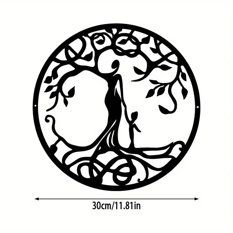 Tree Of Life Wall Art Decor, Metal Tree Of Life Wall Decor Garden Sculpture