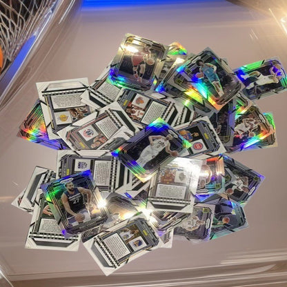 Laser Intelligence Development Card NBA Star Collection Card 50 sheets 1box gift