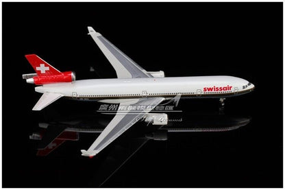 1:400 Phoenix Swissair McDonnell Douglas MD-11 Passenger Airplane Diecast Model