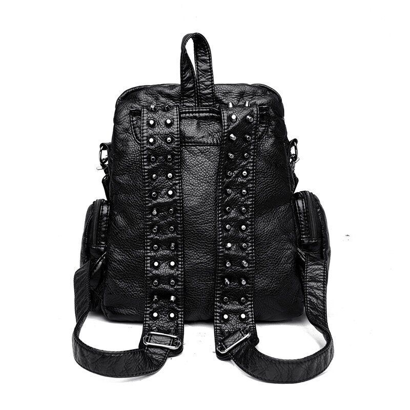 Backpacks Soft Big Luxury Anti-theft Travel Bags Large School Purse 28*13*34 CM