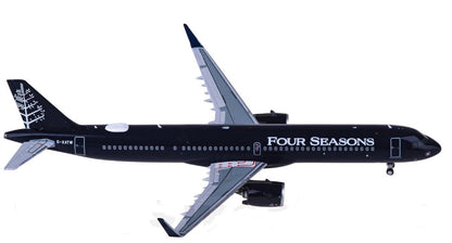 1:400 NG Model FOUR SEASONS AIRBUS A321neo Passenger Airplane Diecast Model