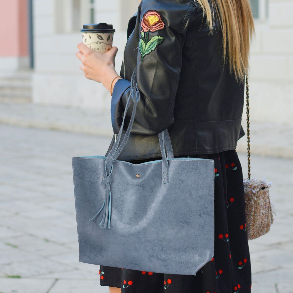 Tote Bag for Women Soft Faux Leather Handbags Purses Large Shoulder Fashion