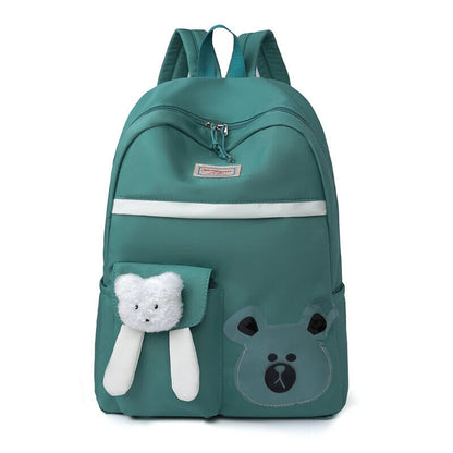 Waterproof College Backpack Trendy Women Laptop School Bags Girl Travel Book Bag