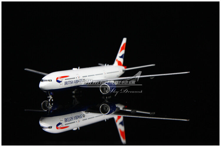 1:400 GeminiJets BRITISH AIRWAYS B777-200ER Airplane Diecast Aircraft Model