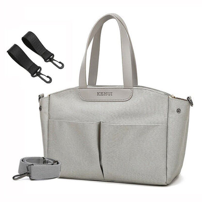 Mommy Diaper Bag Women's Shoulder Bag Mom Travel Stroller Bag Baby Storage Bag