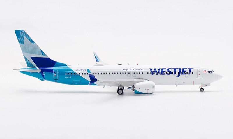 1:200 InFlight WESTJET BOEING 737-8 MAX Passenger Plane Diecast Aircraft Model