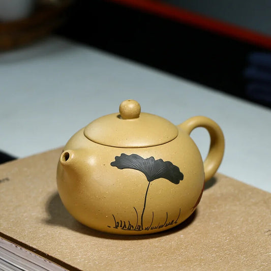 Yixing Tea Pot Purple Clay Xi Shi Teapots Handmade Tea Set