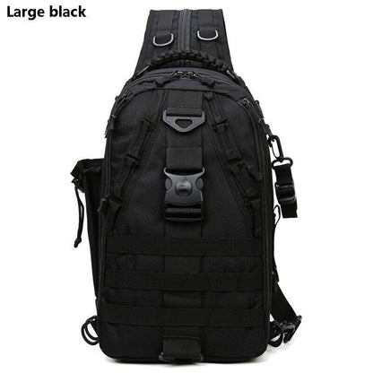 Men's Military Shoulder Bag Army Body Chest Bags Trekking Crossbody Hiking Pack