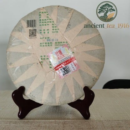 357g 2019 Chen Sheng Hao Yi Wu Big Tree Puer Raw Tea Cake Base Pure Material