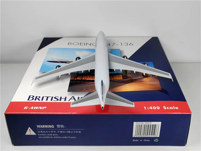 Phoenix BRITISH AIRWAYS for Boeing B747-136 G-AWNP 1:400 plane Pre-built Model