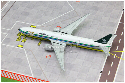 1:400 JC Wings Saudia BOEING 777-300ER Passenger Airplane Diecast Aircraft Model