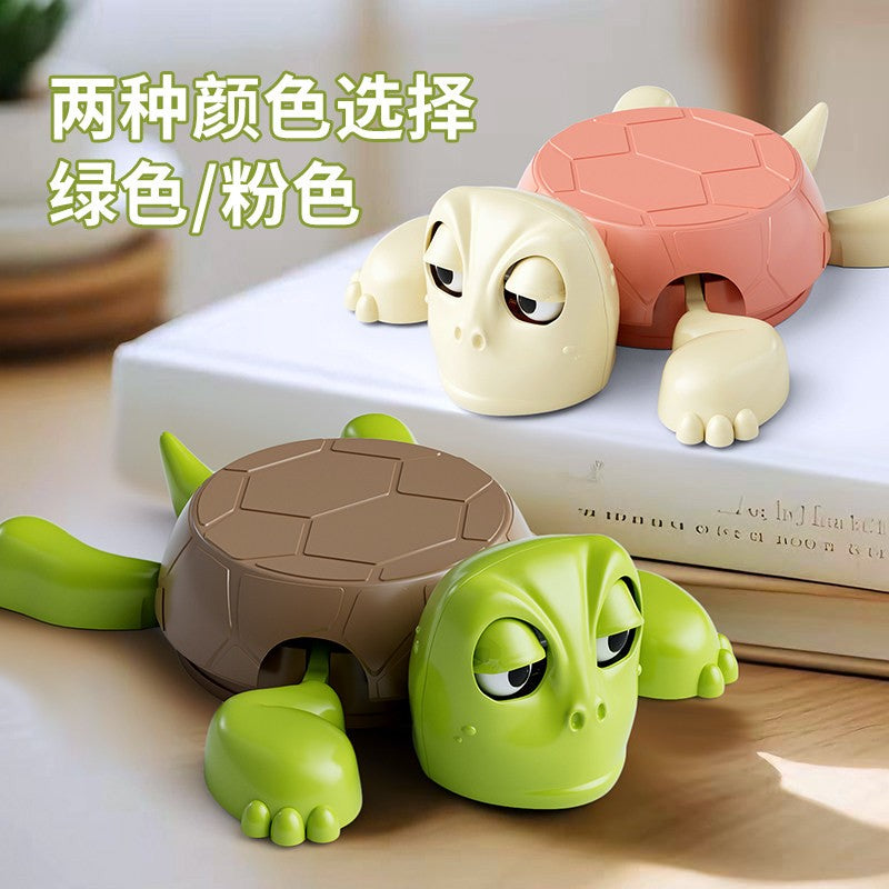 A funny coaster with the turtle staring at you