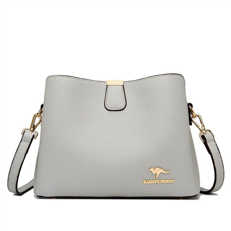Women's Handbag Purses 3 Layers Ladies Shoulder Messenger Bags Femme