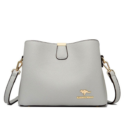 Women's Handbag Purses 3 Layers Ladies Shoulder Messenger Bags Femme