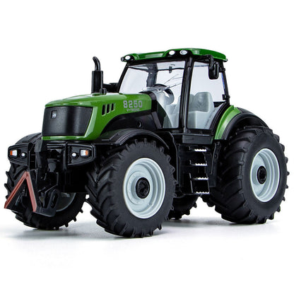 1:30 Farm Tractor Toy Diecast Farm Toys Vehicle with Sound for Kids Gifts Green