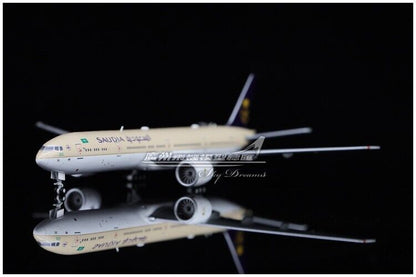 1:400 JC Wings Saudi Arabia BOEING 777-300ER Passenger Airplane Diecast Model