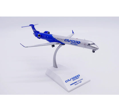 1:200 JC Wings Bombardier CRJ1000ER Passenger Plane Diecast Aircraft Model