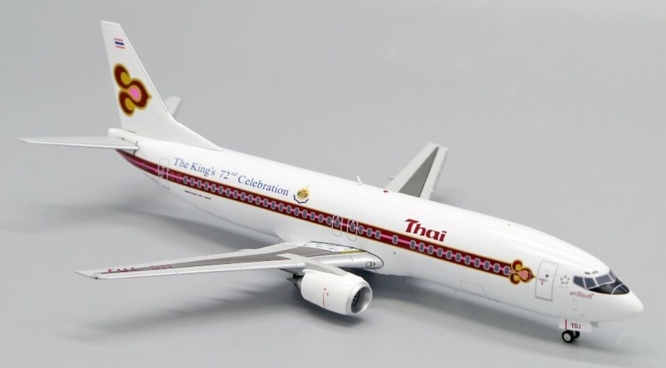 1:200 JC Wings Thai BOEING 737-400 Passenger Airplane Diecast Aircraft Model