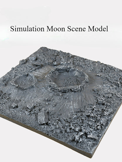 Platform Moon Model Moon Planet Landscape Finished Scene Display Props