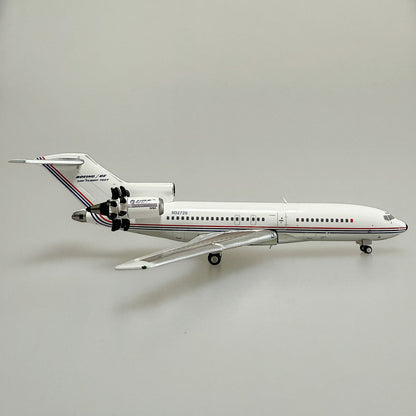1:400 JC Wings B727-100 N32720 White with Striped Livery Diecast Aircraft Model