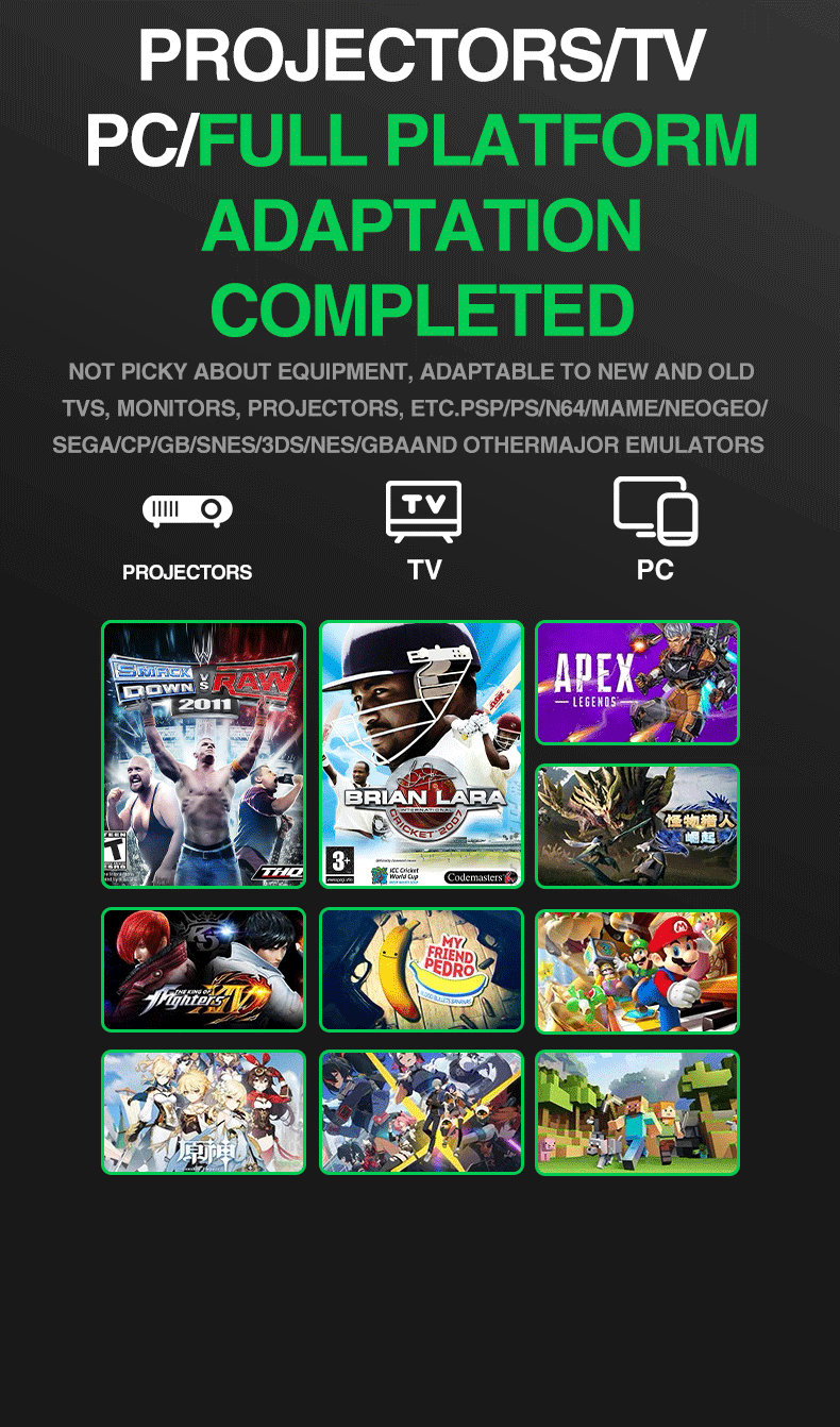M22-U home game console wireless 2.4G high definition arcade PSP retro doubles