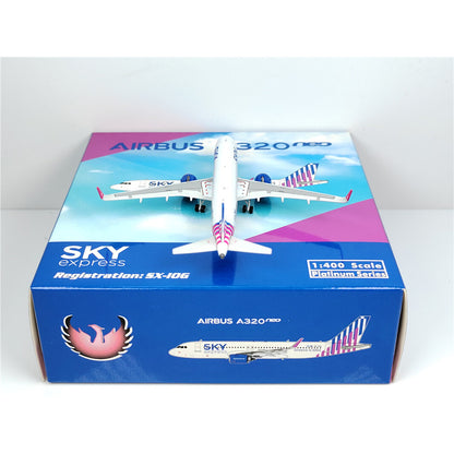 1:400 Phoenix SKY express A320neo Passenger Airplane Diecast Aircraft Model