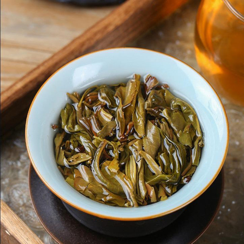 357g Bingdao Puerh Raw Tea Cake Yunnan Iceland Pu-erh Sheng Tea Pu'er Green Tea