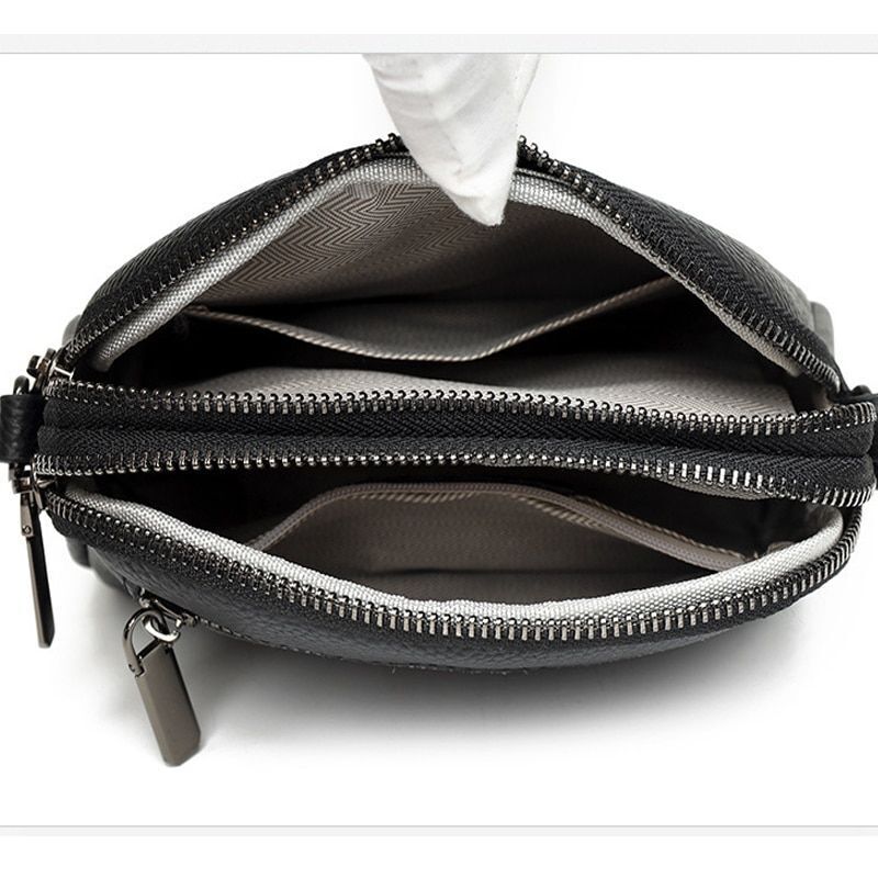 Fashion Crossbody Purse Handbag Genuine Leather Vintage Shoulder Bag 20*14*8 CM
