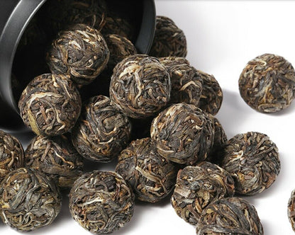 Pearl BingDao ancient tree puerh Uncooked puerh honey fragrant pu-erh tuo tea