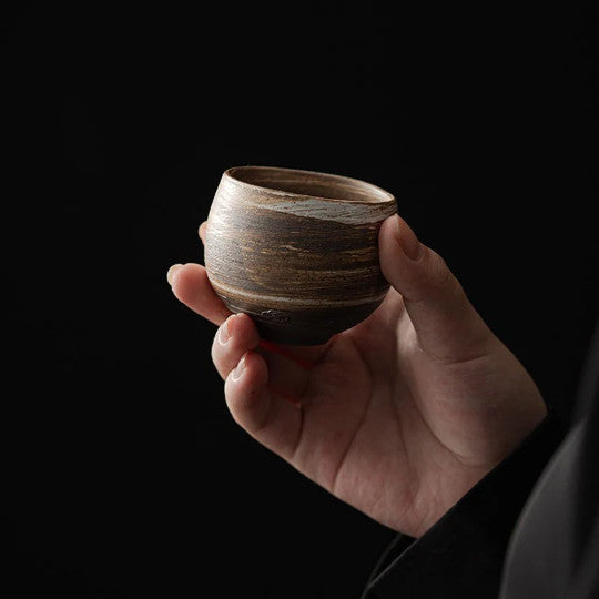 Ceramic Tea Cup Hand Brush Chinese Tea Cup