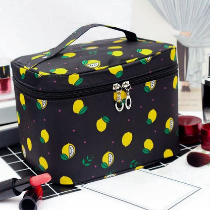 Square Cosmetics Storage Bags Travel Pouch Toiletries Organizer S/M/L Polyester