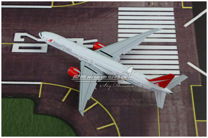 1:400 JC Wings Royal Flight BOEING 777-300ER Airplane Flap Down Diecast Model