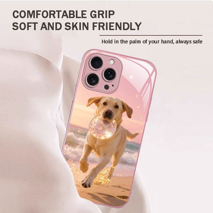 For iPhone17 Pro Max/16/15Plus/XS Max Spray-Painted Shockproof Phone Case