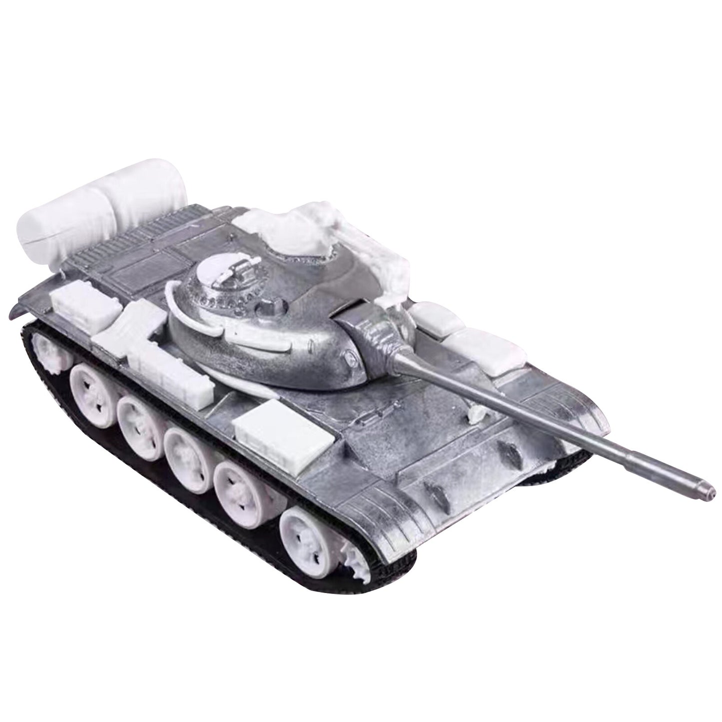Retro Alloy 1:43 Russian Soviet T55 Medium Tank Model Simulation Collection N