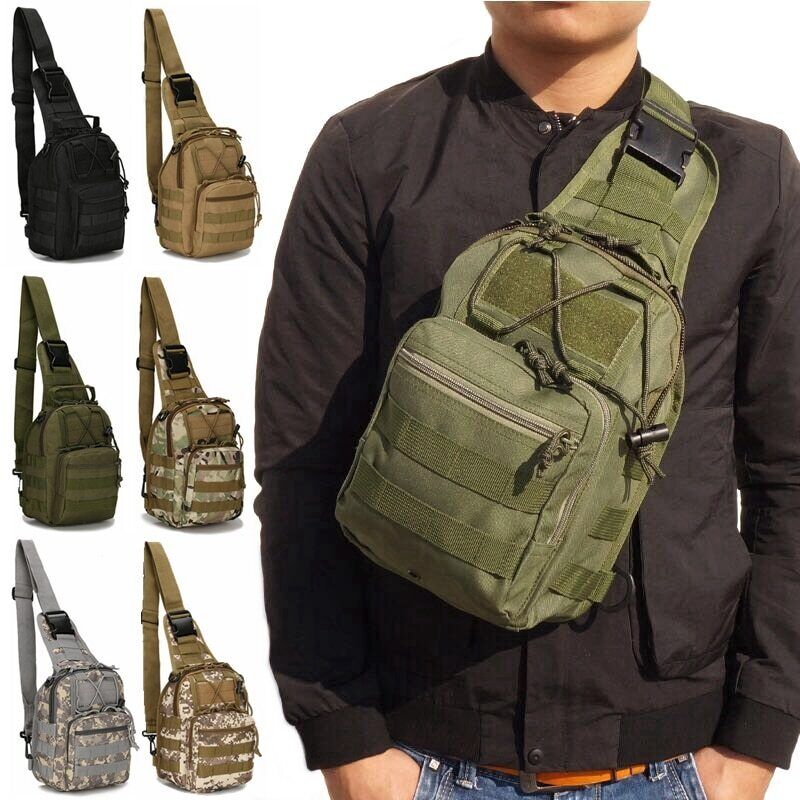 Military Tactical Bag Shoulder Bag Pack Travel Hunting Camping Backpack