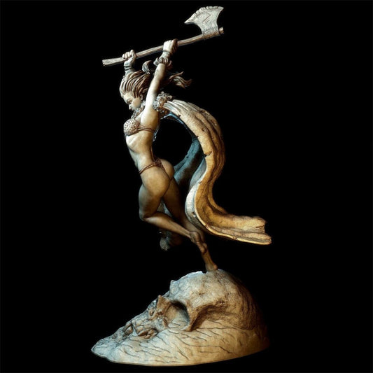 1/24 resin figures model Fantastic and Sexy Female Warrior Unassembled unpainted