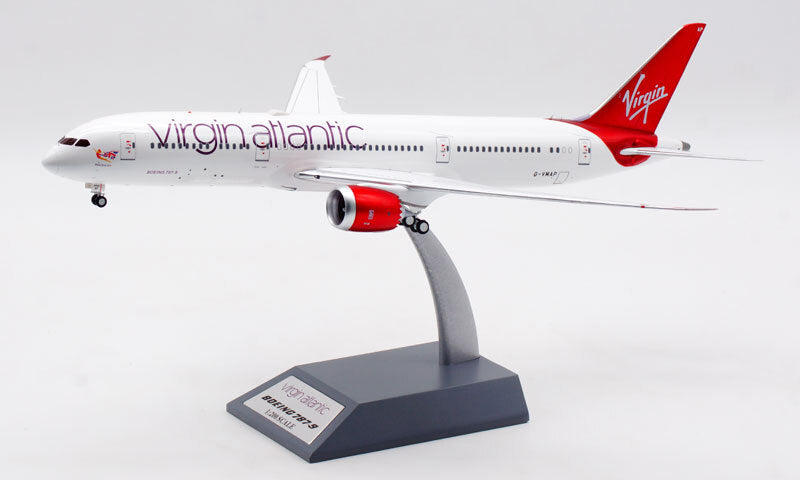 1:200 B-Models Virgin atlantic BOEING B787-9 Passenger Airplane Diecast Model
