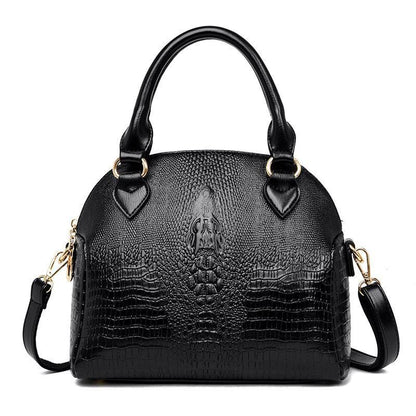 Synthetic Leather Shoulder Bags Large Women Messenger Handbag 25*22*10 CM Zipper