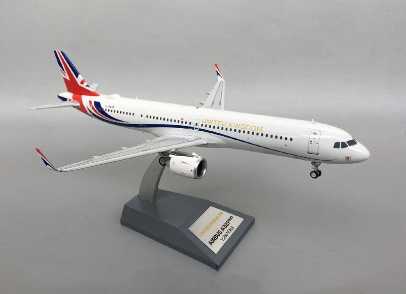 1:200 Inflight UNITED KINGDOM AIRBUS A321neo Passenger Airplane Diecast Model