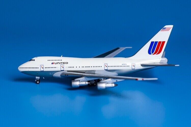 1:400 JC Wings UNITED BOEING 747SP Passenger Airplane Diecast Aircraft Model