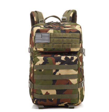50L1000D Nylon Tactical Backpack Sport Military Bag Men Outdoor Travel Rucksack