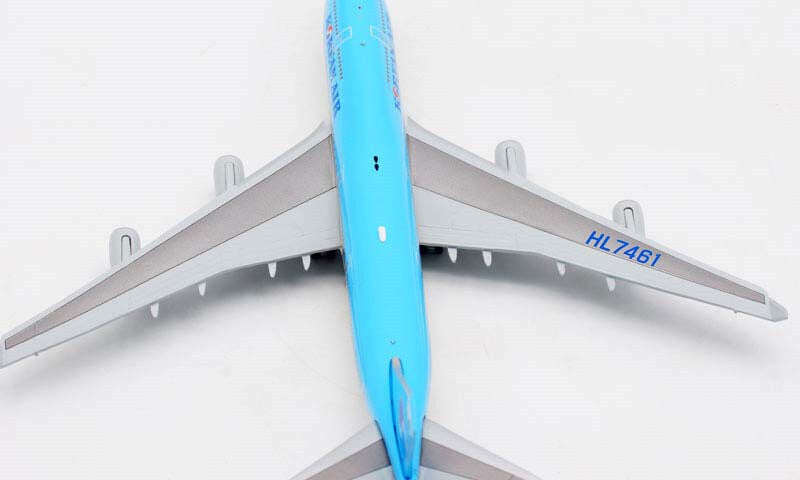 JC Wings Korean Air For Boeing B747-400 HL7461 1/400 Aircraft Pre-built Model